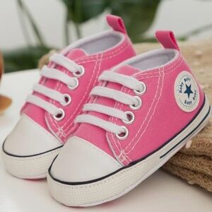 NWOT Baby Girls Pink Tennis Shoes